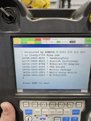 USED 2012 FANUC M-710IC/20L