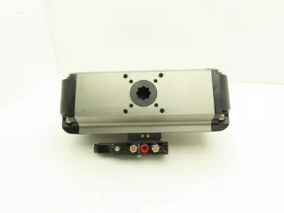 Flowserve B125DS Pneumatic Air Operated Valve Actuator 125psig w/S25NAADR1 Valve