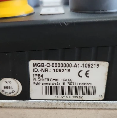 USED Euchner 109219