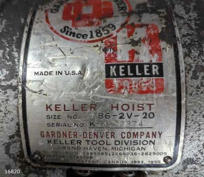 USED GARDNER DENVER 86-2V-20