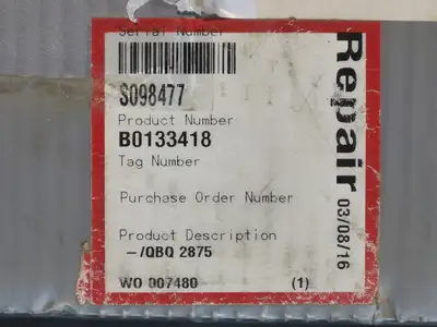 New | in-Stock FLOWSERVE QBQ 2875 Parts (Hydraulics and Pneumatics) British Columbia CA | Lenmark #256029