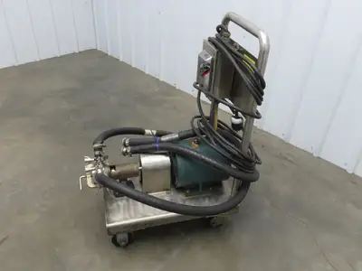 Jabsco 15030-0765 Pureflo Sanitary Flex Impeller Centrifugal Pump 1.5"Tri-Clamp