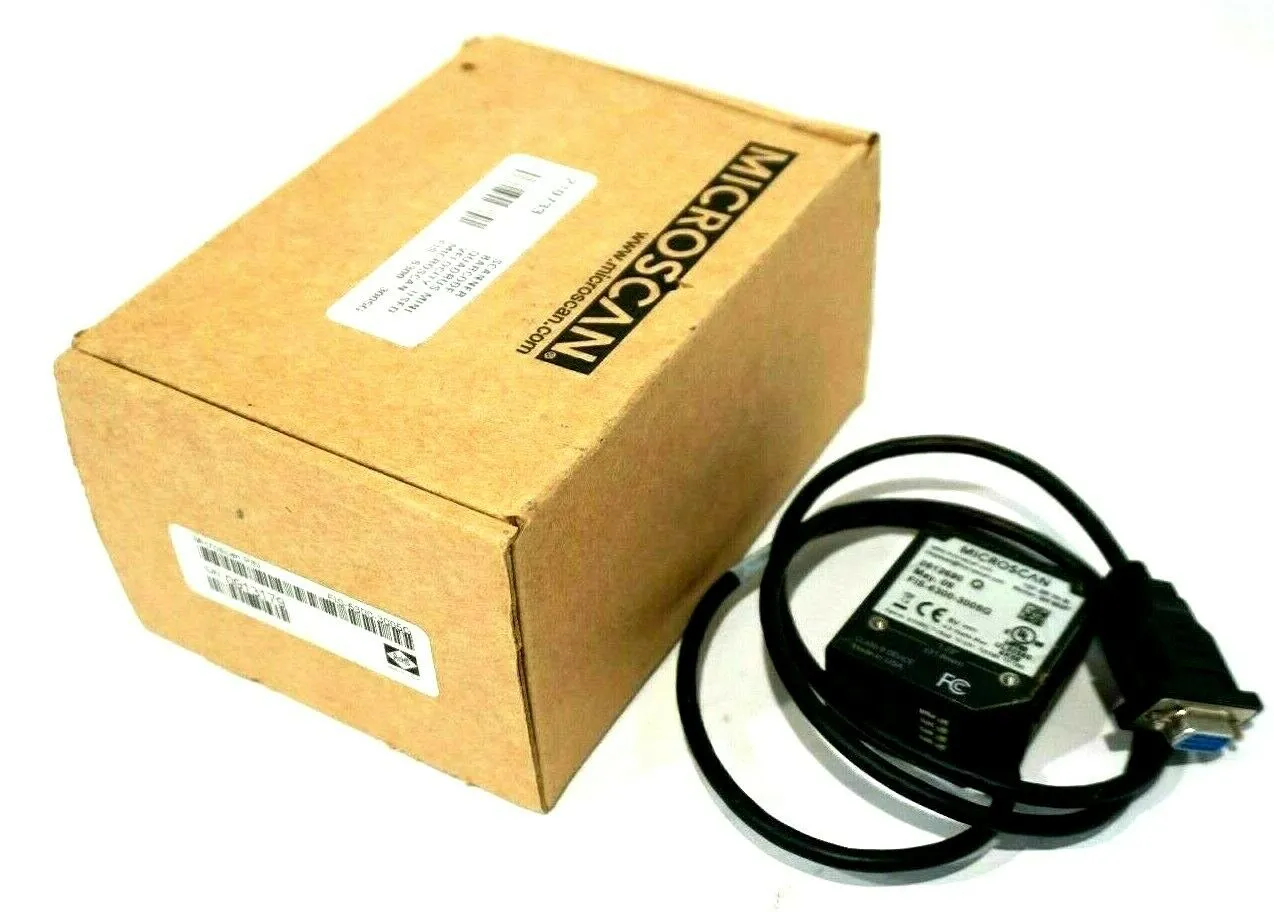 NEW MICROSCAN FIS-6300-3005G BARCODE SCANNER 0912690 FIS63003005G