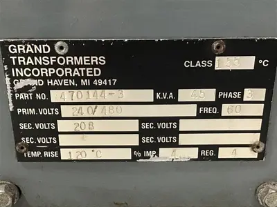 USED GRAND TRANSFORMERS 470144-3