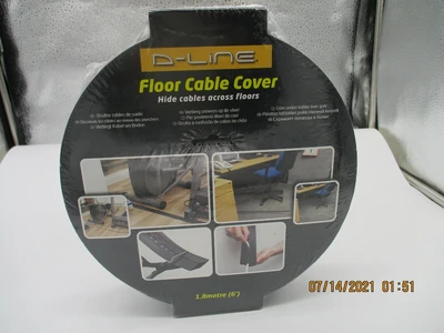 D-Line 1.8metre (6') New Floor Cable Cover