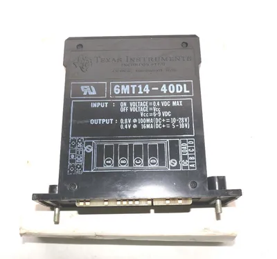 NEW TEXAS INSTRUMENTS 6MT14-40DL OUTPUT MODULE 6MT1440DL