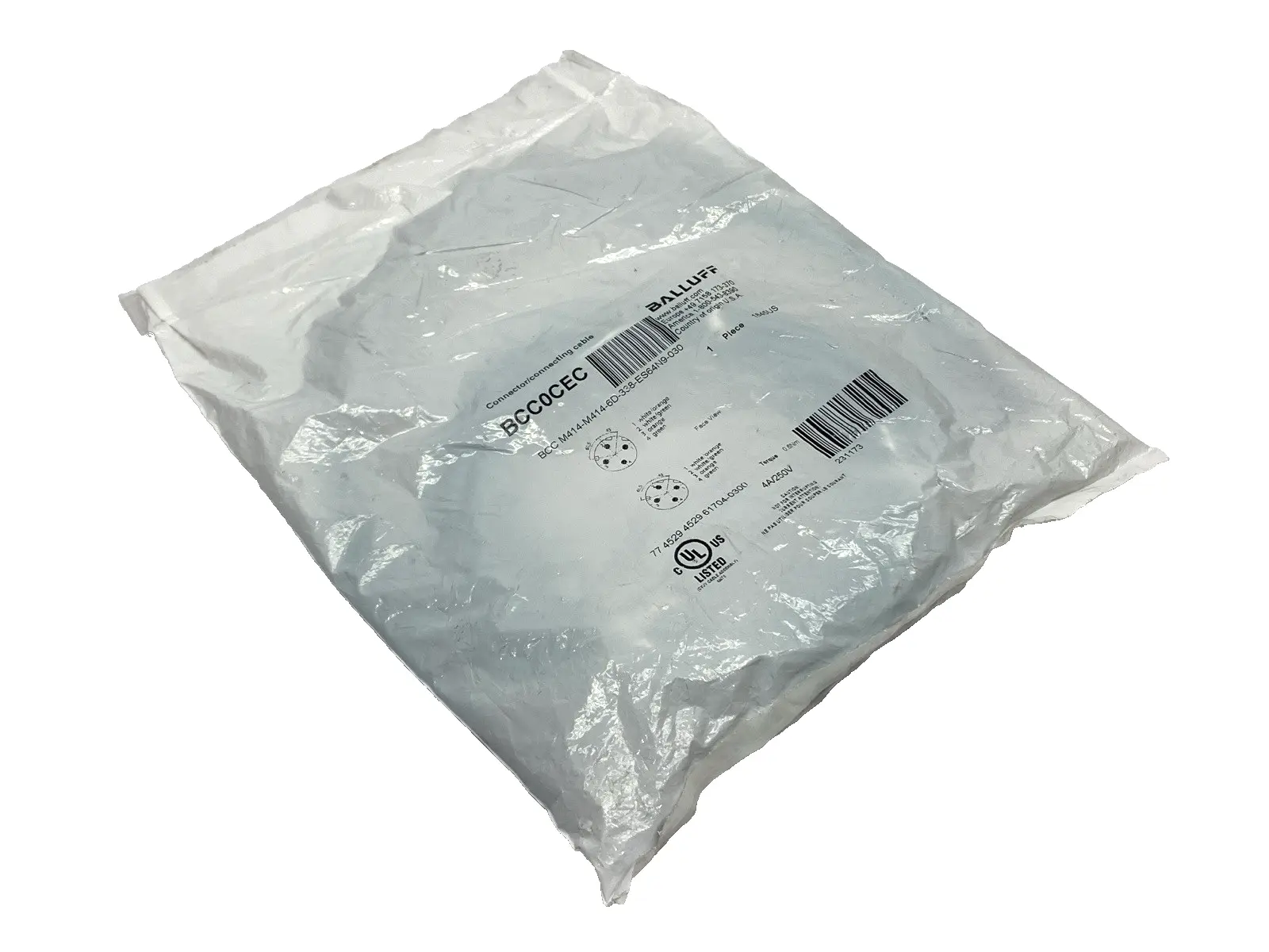 NEW BALLUFF BCC M414-M414-6D-338-ES64N9-030, BCC0CEC