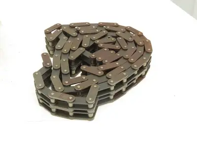 RF2060-2 Double Strand Roller Chain 1-1/2" Double Pitch 10' Length Lot of 2