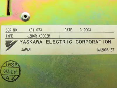 Yaskawa JZRCRXC002B Motoman Robot Controller Servo Module --READ**