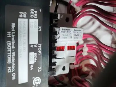 40hp, 600V, 100A, FVNR Starter, Size 3