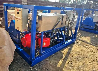 (2) NOV/Brandt HS-3400 VSD decanter centrifuge skids, 316SS.