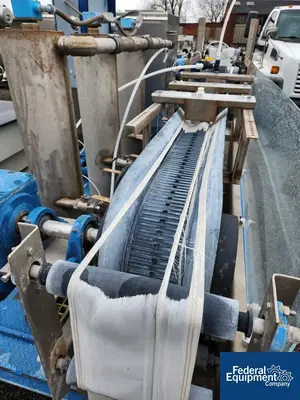 USED Westech 6 Sq. Ft. Westech Belt Vacuum Filter Skid