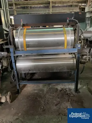 USED Adamson United 48" Adamson NFM Welding Engineers Calender  Sheet Line