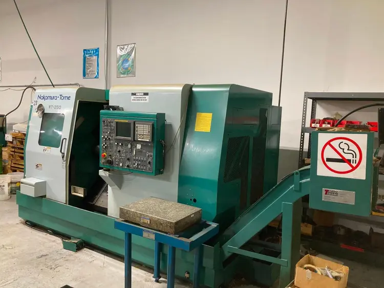 Used 2001 NAKAMURA TOME WT-250 5-Axis or More CNC Lathes Massachusetts US | Revelation Machinery #402930