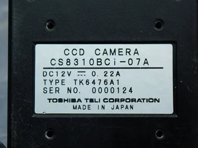 Used TOSHIBA TELI CS8310BCI07A Frame Grabbers & Cameras Ohio US | HGR 24 #981145