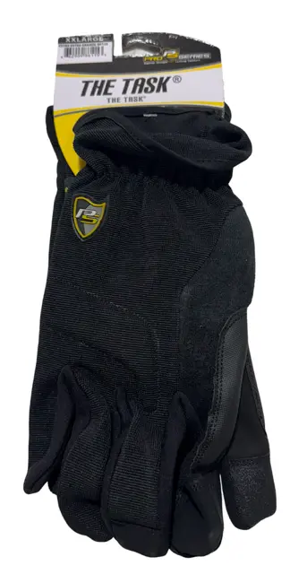 West Chester Slip-On Work Glove with Synthetic Leather Palm XXL