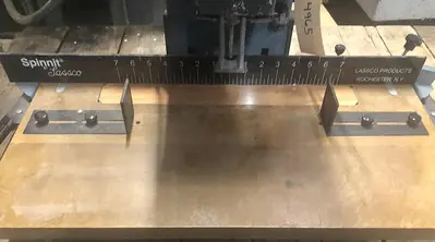 USED LASSCO SPINNIT EBM-S, SINGLE SPINDLE EZ GLIDE PAPER
