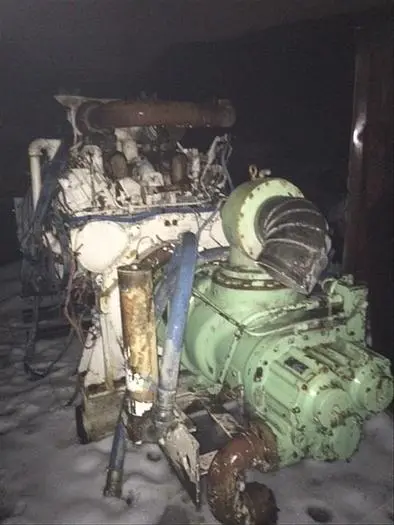 Used SULLAIR 2000 CFM/80 PSI AIR COMPRESSOR & CAT 3508DI DIESEL ENGINE Compressor Packages Kentucky US | East West Machinery & Drilling #1415517