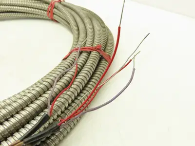 ARI Industries T-51359.6M-15 Aer O Pak Thermocouple w/Heat Resistant Conduit 15m