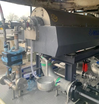 Hiller S/S Decanter Centrifuge model DP45N-422 60 kw