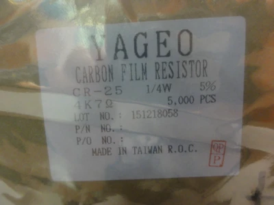 USED YAGEO CR-25