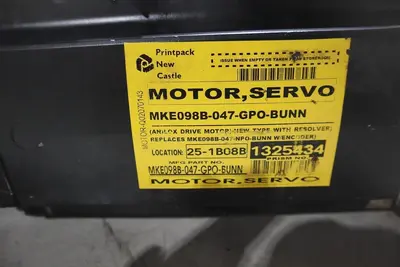 REXROTH MKE098B-047-GP0-BUNN / R911330073 HAZARDOUS LOCATION SERVO MOTOR #S-668