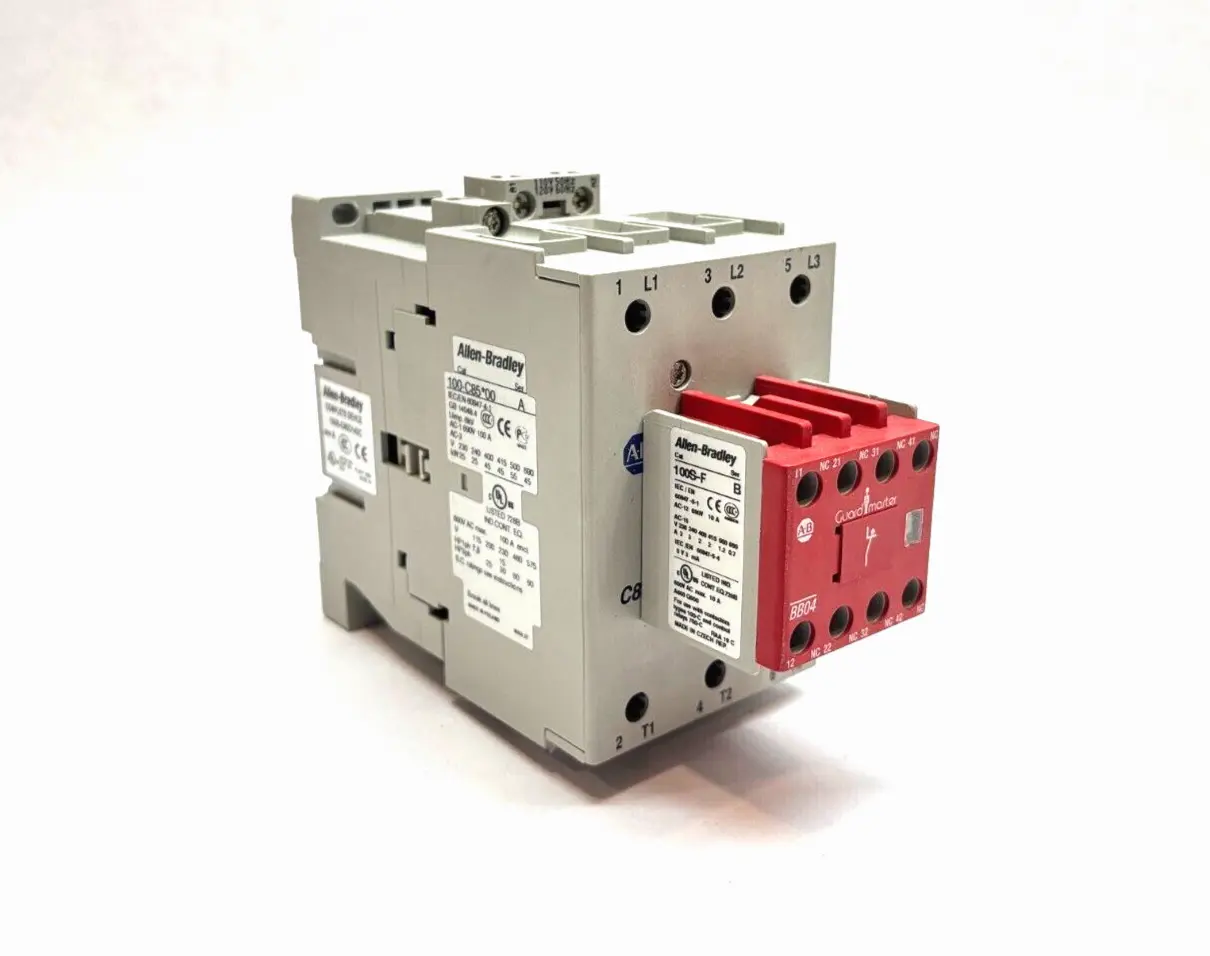 100S-C85D14BC | Allen Bradley  Safety Contactor 110/120V Coil - Used