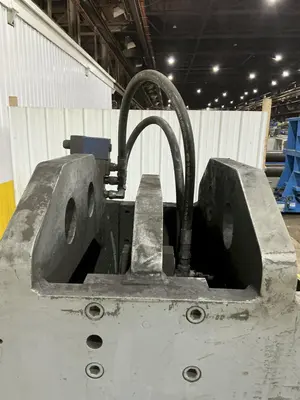 20 TON IOWA PRECISION MODEL #HP20T HUYDRAULIC CUTOFF PRESS with DIE ACCELERATOR AND BECK CONTROLS: YOBRO #25049