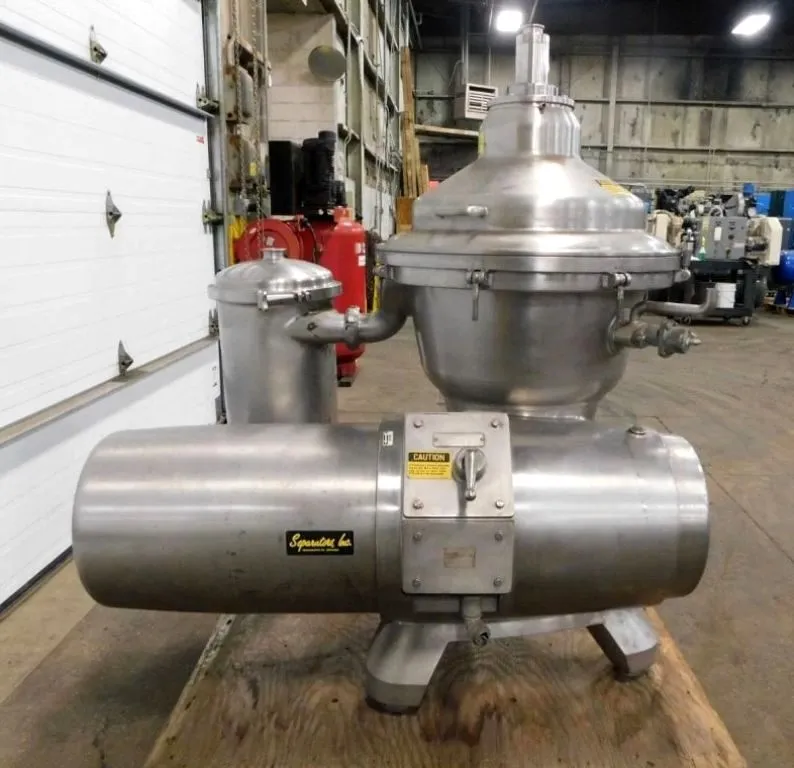 Alfa-Laval MRPX 409 SGV-34 clarifier centrifuge, 316SS.