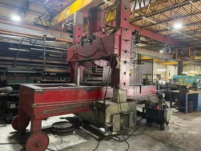 400 TON MILLHOFF ROLLING FRAME HYDRAULIC STRAIGHTENING PRESS: YOBRO #24002