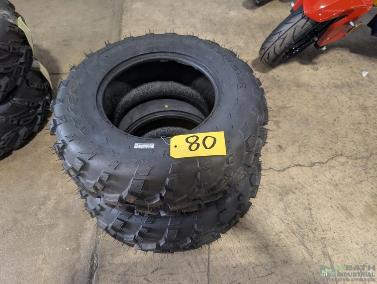 Used _UNKNOWN_ (2) TIRES CARLSNAR AT489 25 X 8 X 12 NEW Wheels & Tires Illinois US | Heath Industrial Auction Services #1546761