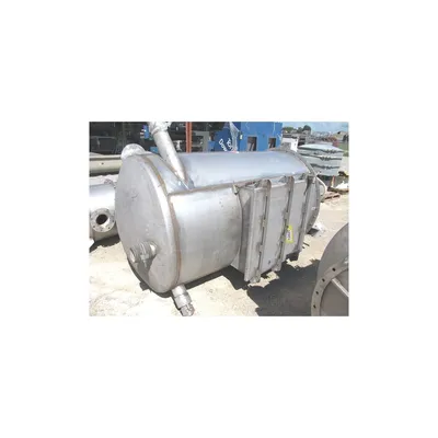 80 CUBIC FOOT USED MAC STAINLESS STEEL WEIGH BIN RECEIVER
