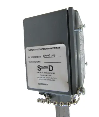NEW SQUARE D 9012-GCW1 PRESSURE SWITCH SER.C 9012GCW1