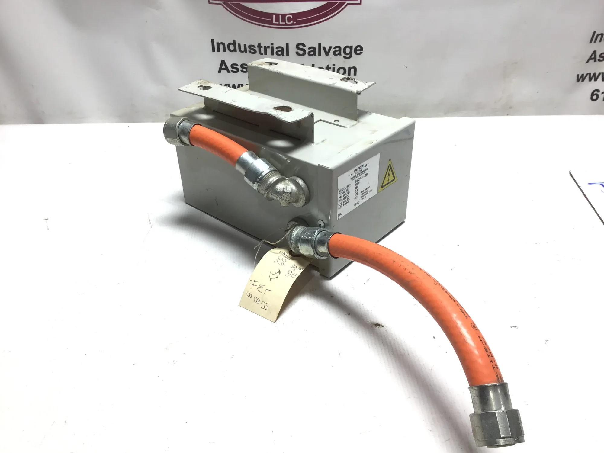 Daykin Electric GM2F1F-05P Transformer Disconnect Box Enclosure Type 1 120/480V