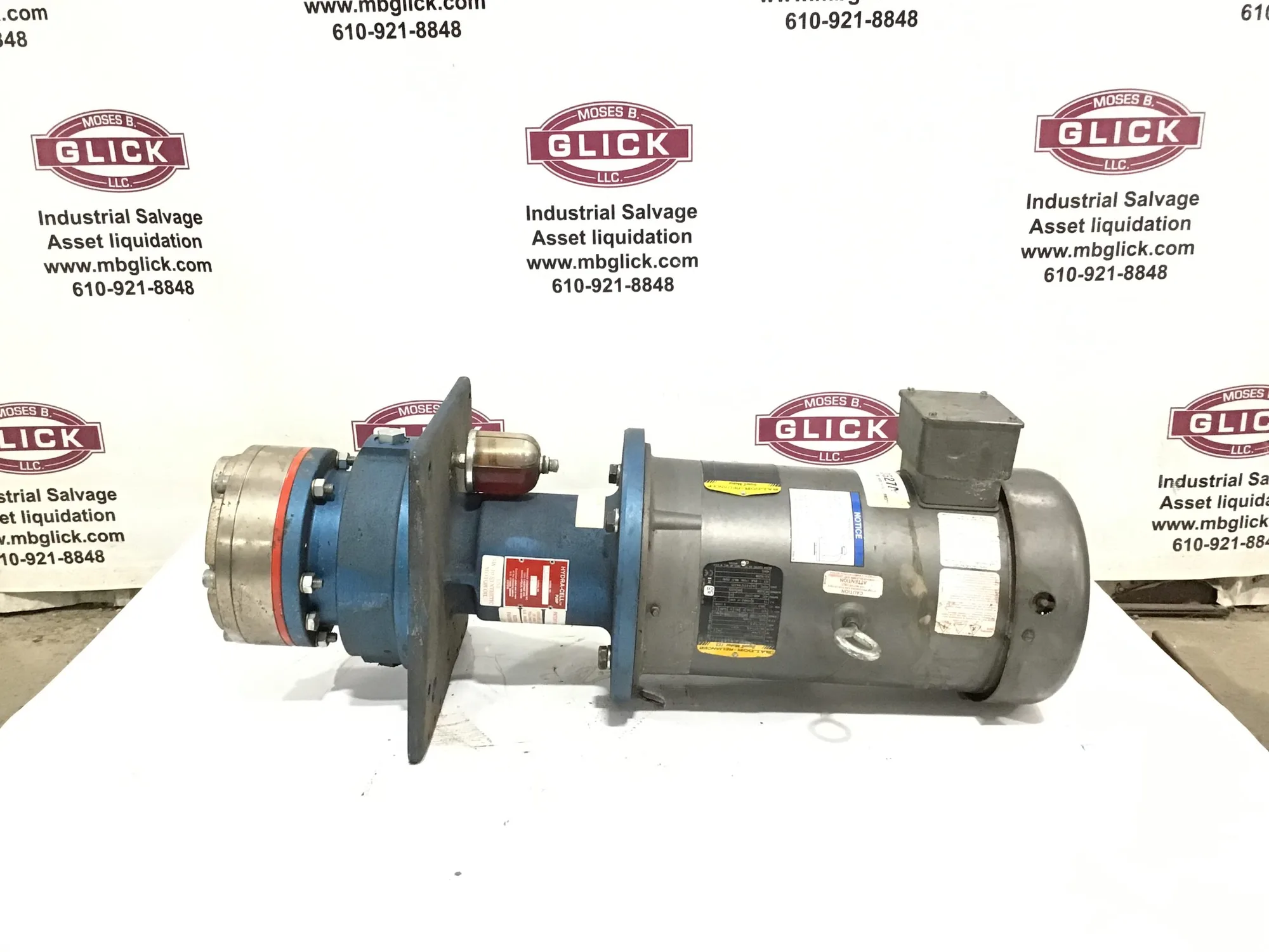 Baldor Reliance Super-E 5HP Electric Motor 184TC 1750RPM 208-240/480V 3PH