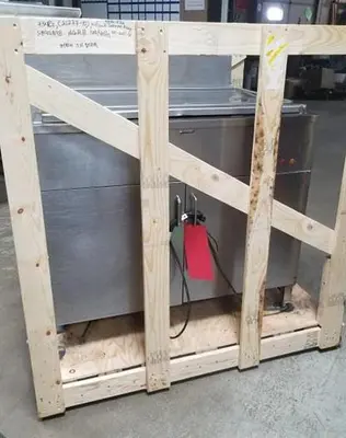 Gas donut fryer - near new condition