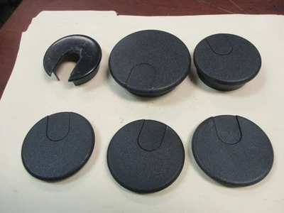 Used Parts and Flip-Top Plastic Caps (QTY 17)