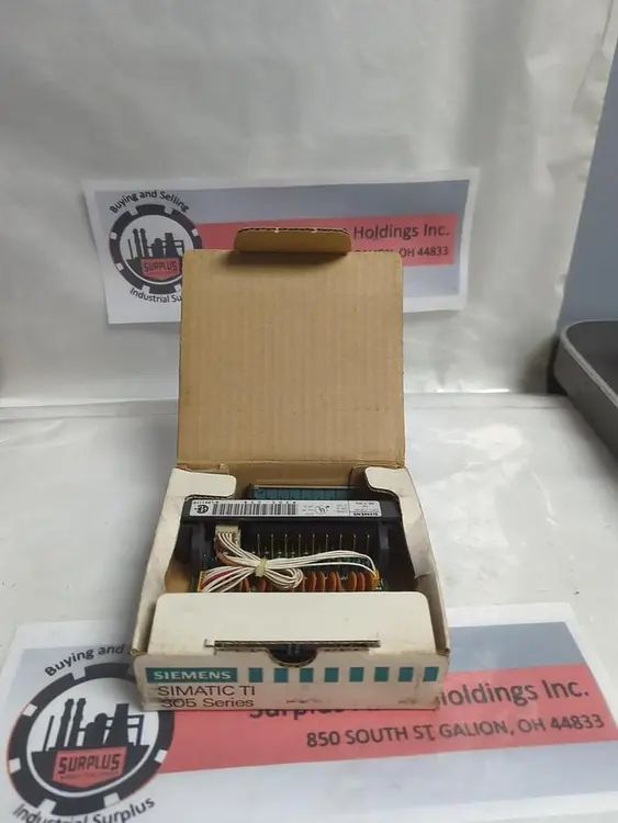 New | in-Stock SIEMENS TI305-05N Industrial Controls Ohio US | Surplus Asset Holdings #1235807
