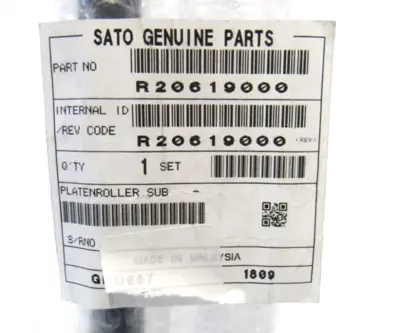 NEW SATO R20619000 PLATEN ROLLER