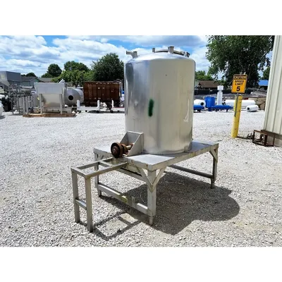 Used Cherry-Burrell Stainless Steel Sanitary Mix Tank - 280 Gallon