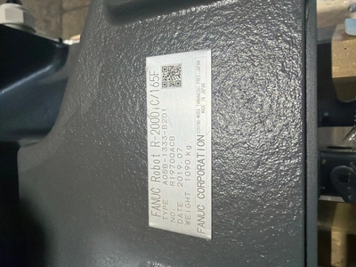 USED 2019 FANUC R-2000iC/165F + R-30iB