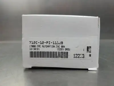 MAC 712C-12-PI-1110B Solenoid Valve. 6A-11