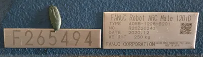 USED 2020 FANUC ArcMate 120iD + R-30iB PLUS + TPS 400i