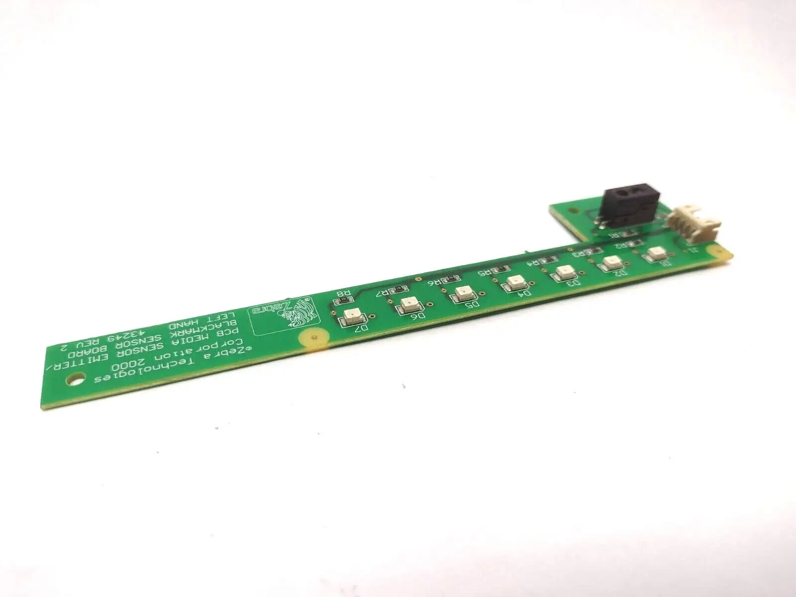 USED ZEBRA LEFT HAND  BLACKMARK SENSOR BOARD