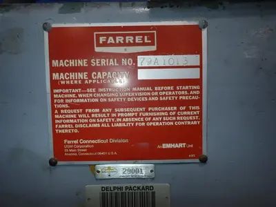 Farrel 12" Roll Mill