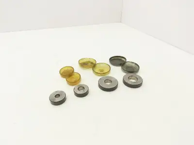Mitutoyo 177 Holtest Bore Gage Steel Setting Rings .35" .50" .65" .80"  Lot of 4