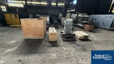 USED MTI 1500 Liter MTI Mischtechnik High Intensity Mixer, 450 HP, Model M1500S