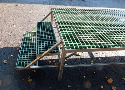 USED WORK PLATFORM 47" X 120" PLATFORM
