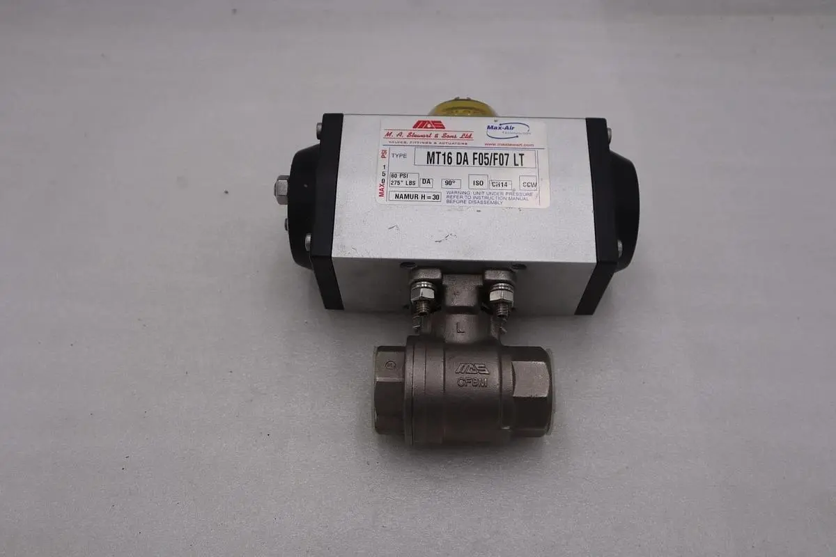NEW OPEN BOX Max-Air MT16.DA.F05-F07 LT ACTUATOR STOCK 5590-A