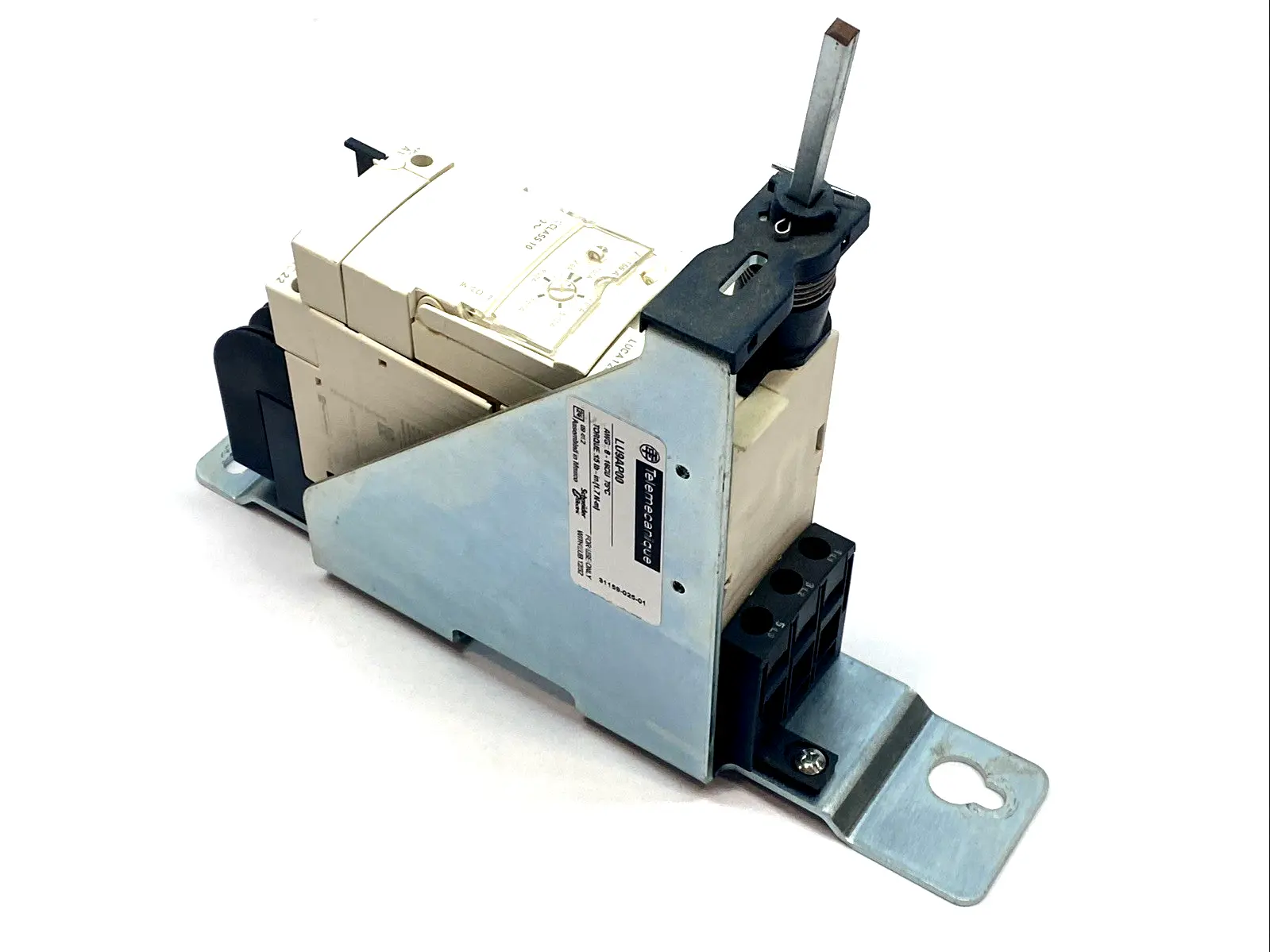 USED SCHNEIDER ELECTRIC STARTER CONTROL UNIT, LU9AP12 HANDLE, LU9AP00 LU9SPO